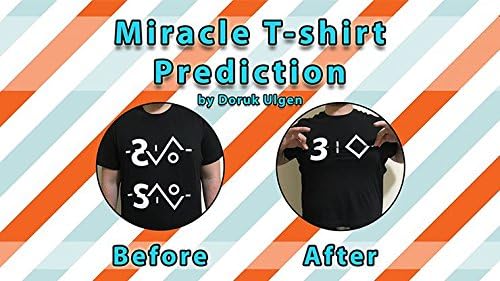 Magic Trick | Miracle T-shirt Prediction (X-Large) by Doruk Ulgen | Street Magic