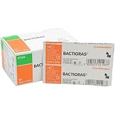 Bactigras Parafinli Antiseptik T&uuml;l Sargı Yara Bakım &Ouml;rt&uuml;s&uuml; 5Cm X 5Cm 10 Adet