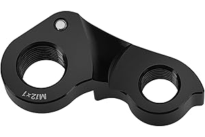 SG Store Gancho Trasero para Bicicleta K33009 Patilla de Cambio Trasera Rueda Trasera Gancho de Cambio Mecánico Aleación de Aluminio Compatible con Cannondale SystemSix 2019 Negro