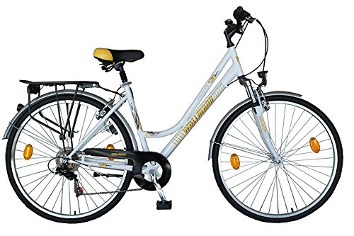 WBT107 Fahrrad 7 Gang Shimano Kettenschaltung Federgabel Korb Werkzeug - 3