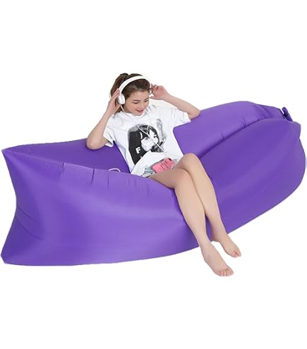 Deflating Chair Quick Inflate Deflate Air Couch BARGAINS-GALORE Inflatable Lounger Air ...