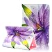 Produktbild Samsung Galaxy Tab S2 8.0 Hülle,Samsung Galaxy Tab S2 8.0 Schutzhülle Tasche Case - Funyye Smart Cover Leder Case Schutz Hülle Tasche für Samsung Galaxy Tab S2 8.0,[Blume Fee Mädchen Kristall Diamant Muster] PU leder Kunstleder Schutzhülle Tasche mit Ständer für Samsung Galaxy Tab S2 8.0 SM-T710/T715 + 1x Stylus Pen - Lila Lilie