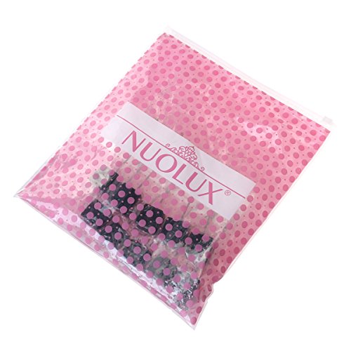 NUOLUX 10pcs MemoHalter Clip mit Alligator-Haken-Standplatz für Bilder-Karten-Papier Hinweis Clip (Schwarz) - 9