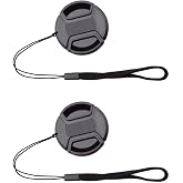 ULBTER 4 cm Lens Cap Lens with Strap for Sony E-Mount 16-50mm F3.5-5.6 OSS Lens for Sony Alpha A6600 A6500 A6400 A6300 A6100