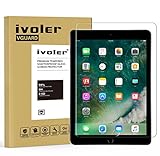 Pellicola Vetro Temperato iPad Pro 10.5 pollici, iVoler ** [Protezione Antigraffi] **Anti-riflesso Ultra-Clear** Ultra resistente in Pellicola iPad Pro 10.5, Pellicola Protettiva Protezione Protettore Glass Screen Protector per iPad Pro 10.5''.Vetro con Durezza 9H, Spessore di 0,3 mm,Bordi Arrotondati da 2,5D - Garanzia a Vita