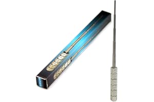 Yushu 5 misure anello di filo di gioielli, strumento di avvolgimento del mandrino, anello di lavoro rotondo in acciaio, anello di salto fai da te, strumenti di formazione di gioielli in metallo,