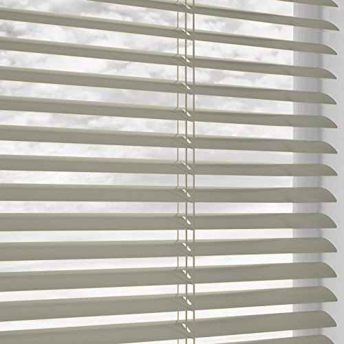 Aluminium Jalousie nach Maß, hochqualitative Wertarbeit , alle Größen und 28 Farben verfügbar, Maßanfertigung, für Fenster und Türen, Alu Jalousien, Schalusie, Fenster, Schalosien, Klemmfix ohne Bohren (Light Beige, Höhe: 200cm x Breite: 75cm) - 4