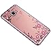 Produktbild SevenPanda für Galaxy S7 Hülle, für Samsung S7 Case, Silikon Hülle [Kristallklar Durchsichtig] Malerei Schmetterling Blumen Rebe Muster Transparent TPU Silikon Bumper für Samsung Galaxy S7 - Roségold