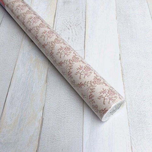 Klebefolie – Möbelfolie Rosa Blumenranken – Biedermeier Optik – 45 cm x 200 cm Selbstklebende Folie – klassisches Motiv – Dekorfolie Selbstklebefolie - 2