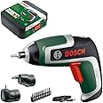 Bosch Home and Garden Bosch Akkuschrauber IXO (7. Generation; 3,6V; 2,0Ah; 5,5Nm; Set inkl. Winkel- und Exzenter-Aufsatz; mit