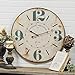 Produktbild 58.42 cm große American Handelsschifffahrt Co. Holz-Wanduhr Retro Design 24 225