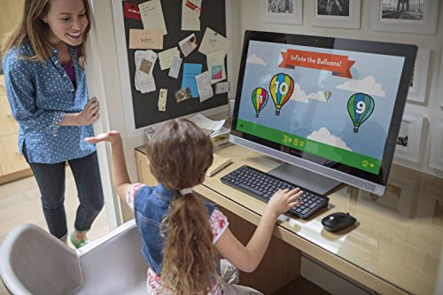 HP Pavilion (24-b256ng) 60,45 cm (23,8 Zoll / Full HD-IPS Touchscreen) All-in-One Desktop PC (Intel Core i3-7100T, 8 GB RAM, 1 TB HDD, Intel HD-Grafikkarte 630, Windows 10 Home 64) weiß - 14