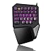 Produktbild NORMIA RITA 29 Tasten Mechanisches Gefühl Tastatur Mini Single Hand Gaming Keyboard 7 Farben LED Backlit Keypad Mit Handgelenk Rest