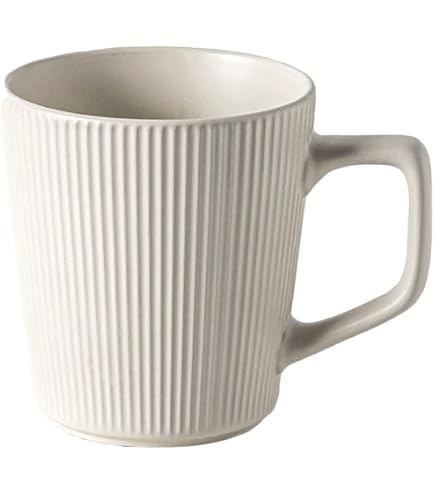 LA PORCELLANA BIANCA Tasse Buchstabe J – Aus Borosilikatglas, 400 Ml, Mikrowellengeeignet
