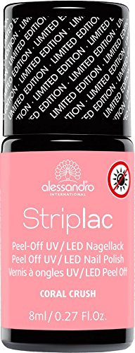 Alessandro Striplac UV/LED-Nagellack, Tropical Jungle Coral Crush (1x 8 ml)