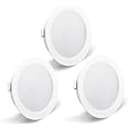 Set De 3 Spots LED Encastrables 3.5W IP44 - Blanc Chaud 3000K Pour Meubles Et Salles De Bain