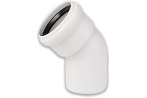 GEBR. OSTEND. KUNSTSTOFFE GMBH Schallgedämmtes Abflussrohr Bogen, 45° Winkel DN 110