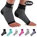 Produktbild CAMBIVO 2 Paar Sprunggelenk Bandage, Knöchelbandage, Fußbandage für Herren und Damen, Kompressionssocken für Sport, Fussball, Fitness, Volleyball