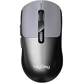 VegGieg G900 Dual-Mode Bluetooth 5.3 ve 2.4GHz 3600DPI Ekranlı Şarjlı Optik Kablosuz Mouse Siyah