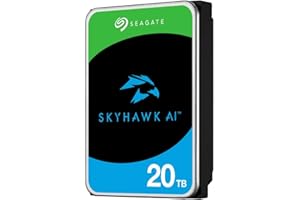 SEAGATE - SURVEILLANCE Skyhawk AI 20TB 5YRS Warranty 3.5IN 6GB/S SATA 256MB 24X7