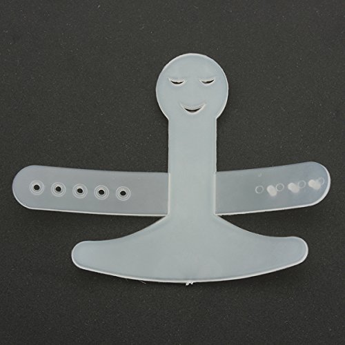 SODIAL (R) 2pcs Happy Smiley Kitchen Knife Chopping Cutting Guard Hand Finger Protector - 4