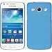 Produktbild PhoneNatic Case für Samsung Galaxy Core Plus Hülle hellblau gummiert Hard-case für Galaxy Core Plus + 2 Schutzfolien