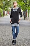 Be! Mama – 2in1 Umstandspullover, Sweatshirt, Still-Pulli, hochwertige Baumwolle, Modell: NELLA - 5