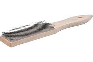 Osborn - Cepillos de carda limpieza de limas Alambre de acero (100x235x25)