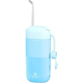 NPO Nicefeel FC5170 Mini Portable, Charged, Braces/Prosthetic Care and Professional Oral Shower (Blue)