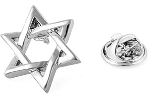 Brera67 Jacketstift med Davids stjärna, Metall