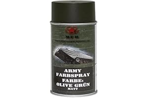 MFH Spray de peinture Army Mat 400 ml (vert olive)