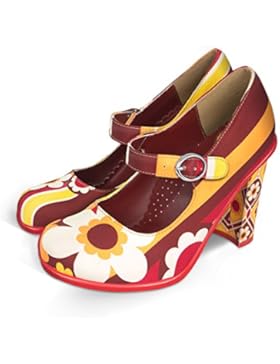 Hot Chocolate Design Chocolaticas 1970 Mary Jane Damen-Absatzschuhe