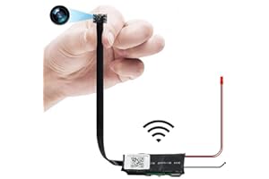 ANNA FLOWERS Camera Mini Sicurezza Nascosta HD Wi-Fi CCTV P2P Visione Notturna