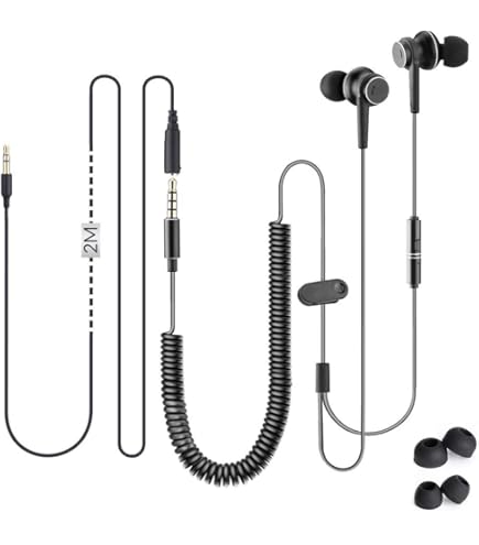 Docooler IBRAIN FC31 Air Tube Écouteurs Intra-Auriculaires Anti-Radiation 3,5 Mm Casque De Musique Filaire Sans Radiation, Réduction Du Bruit, Contrôle De Ligne Avec Micro