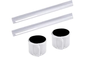 O-Kinee Taśma odblaskowa, odblaskowa bransoletka zatrzaskowa, odblaskowa, odblaskowa, dla biegaczy i rowerzystów