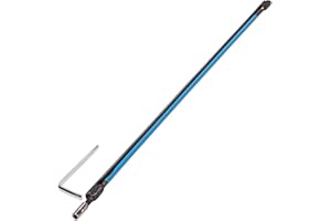 HEALLILY 460mm Dual Action Truss Rod ajustement des barres d'acier pour guitare Basse Truss Rod GHA08 (Bleu)