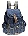 Produktbild SAIERLONG Frauen und Mädchen Rucksack Schultasche Reisetasche Tiefblau jean