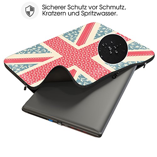Sidorenko Designer Tablet Tasche für 9,7 Zoll aus Neopren max. Geräteabmessungen 25,7 cm x 19 cm - 2