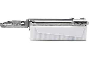 PARKER SAFETY RAZOR Barber Injector Platinum Chrome Razor Blades * 20 Blades Per Dispenser