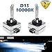 Produktbild 10000 K D1S/D1 C/Gasentladungslampe HID Leuchtmittel Deep Blue Xenon Lampen 35 W Auto Scheinwerfer Ersatz 35 W OEM 85415 C1 85415 66141 66142 Plug & Play (2er Set)