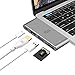 Produktbild IREAL THINK USB C Hub Aluminium Typ-C 5 in 1 Adapter mit Datentransferanschluss, 4K HDMI-Anschluss, USB 3.0-Anschluss, SD- und Micro-Kartenleser(Weltraum Grau)