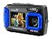 Ivation 20MP Underwater Shockproof Digital Camera & Video Camera w/Dual Full-Color LCD Displays - Fully Waterproof & Submersible Up to 10 Feet (Blue) RS.6808.00