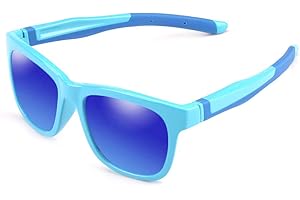 ASVP Shop Children Kids Boys Girls Baby Polarized Sunglasses Silicon Rubber Shades Glasses Age 3-10