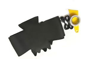 SHANGDELI Coprivolanti fai da te in Pelle vera morbida sul volante dell'auto con ago e filo Accessori interni nero per Qashqai J10 J11 2008-2013 (filo nero)