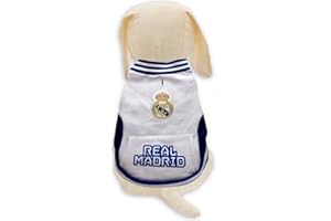 CYPBRANDS REAL MADRID CF Dog Sweatshirt, Size M, Official Product (CyP Brands)