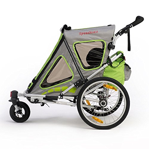 QERIDOO Kinderfahrradanhänger Speedkid2 Transportwagen Handwagen - 3
