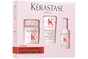 ‎KÉRASTASE Kérastase, Genesis, Pflegeroutine mit Shampoo, Haarspülung & Hitzeschutzspray, Probierset für feines und brüchiges Haar, Gegen Haarverlust und Haarbruch