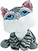 Suki Plush Cat (Small, Grey/ Jasmine)