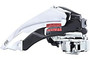 GUOFANG TX50 - Trasmissione Anteriore per Bicicletta, Deragliatore per Mountain Bike, Cambio a 3 Marce Meccanico a Doppia Trazione 6/7/8 Velocità