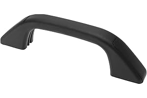 HAFRILY Car Door Handle Waterproof Car Door Handle Pull Bar for Motorhomes Trailers Caravans Boats, Black Door Grab Handle (1 Pack)